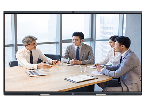Is led display or projector used for meeting room display?