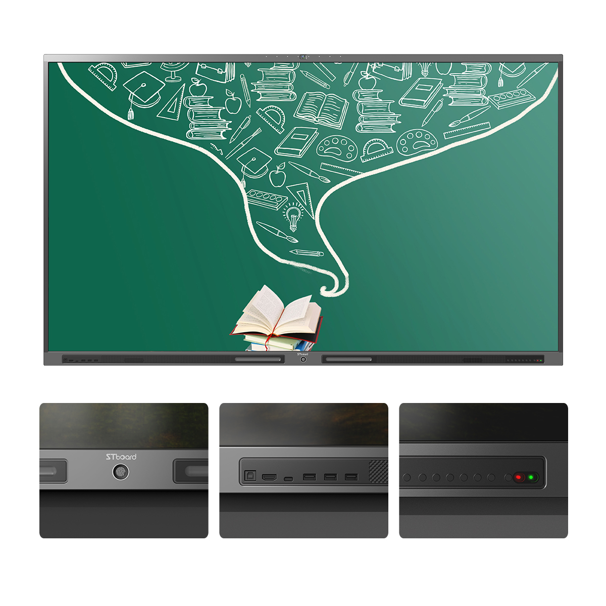 65 inch interactive touch panel